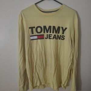 Tommy Hilfiger Yellow Crew Neck Shirt